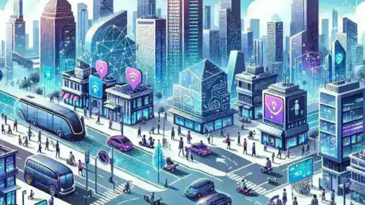 "Jakarta launches integrated platform for digital transportation services, showcasing various transportation options and user-friendly interface."